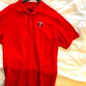 Minnesota Twins Nike Lucky Golf Shirt